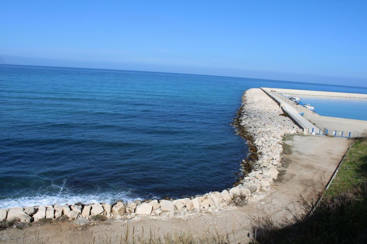 La Stanza Vicino Al Mare , Una Camera Da Letto E Bagno Con Balcone Vista Mare Apartment Balestrate ภายนอก รูปภาพ
